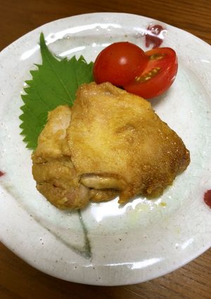 ソテーを一工夫！チキンのカレー焼き-レシピのメイン写真