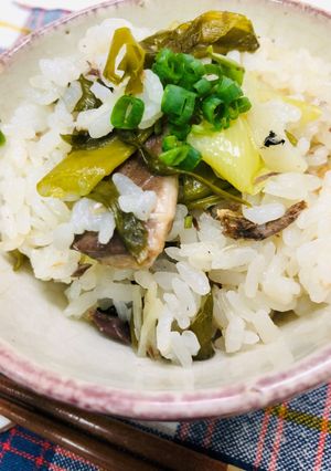 【野菜ソムリエ】九条ねぎの炊き込みご飯-レシピのメイン写真