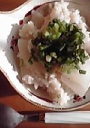 大根とネギ雑炊-レシピのメイン写真