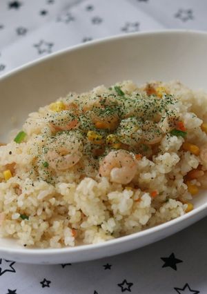 プライパンで失敗なし♪エビピラフ-レシピのメイン写真