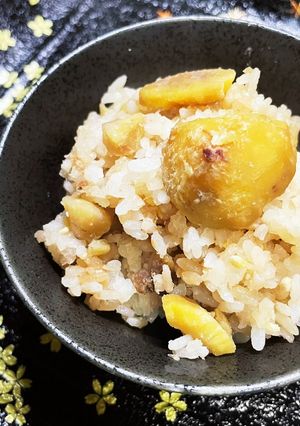 後入れ栗ご飯-レシピのメイン写真