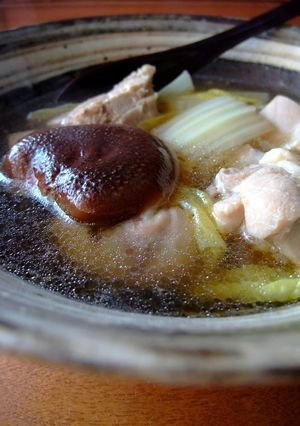 芯まで美味しい白菜と鶏のスープ煮-レシピのメイン写真
