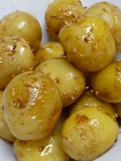 じゃがいもの赤ちゃんで甘辛煮♪-レシピのメイン写真