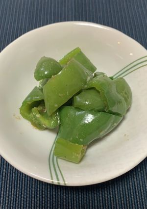 【電子レンジ】ピーマンの簡単煮浸し-レシピのメイン写真