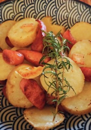 ソーセージポテト（味付けなしでも美味）-レシピのメイン写真