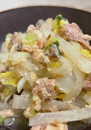 サバ缶deうめ〜煮-レシピのメイン写真