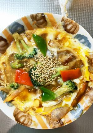 根菜チクワオイ炒味スペイン風オムレツ風-レシピのメイン写真
