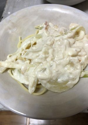 白子のクリームパスタ-レシピのメイン写真