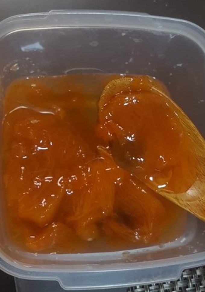 柿の甘酢漬け-レシピのメイン写真