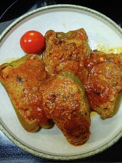シンプルおいしいピーマン肉詰め-レシピのメイン写真