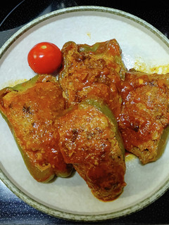 シンプルおいしいピーマン肉詰め-レシピのメイン写真
