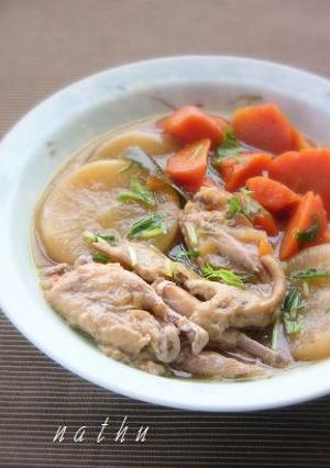 とろける大根と手羽先のあんかけ-レシピのメイン写真