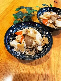 キノコたっぷり混ぜご飯-レシピのメイン写真