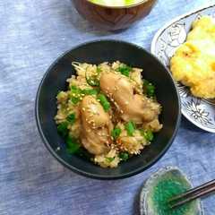 รูปของ 圧力鍋で◎冬のご馳走！牡蠣ご飯