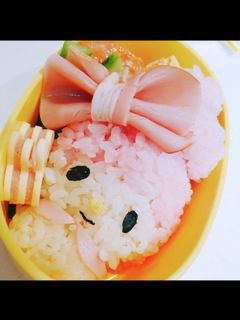 マイメロ弁当-レシピのメイン写真