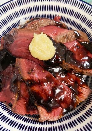 簡単ローストビーフ丼-レシピのメイン写真