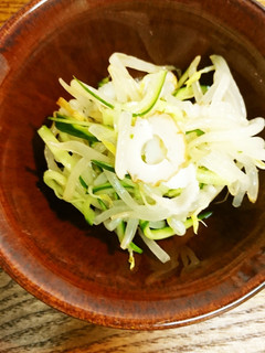 もやし甘酢漬けにキュウリと竹輪和え-レシピのメイン写真