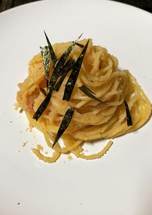 タラコパスタ-レシピのメイン写真