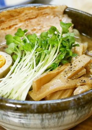 濃厚焦がし味噌ラーメン-レシピのメイン写真