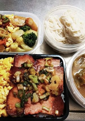 高校生息子&旦那弁当(11/5)-レシピのメイン写真