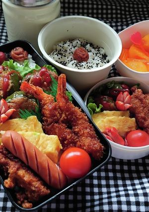 ❜21/11/5　ピーマン肉詰め弁当-レシピのメイン写真