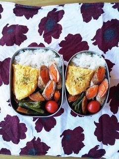 高校生 息子と娘のお弁当 32-レシピのメイン写真