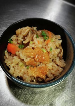キノコの炊き込みご飯❨(@≧↺≦@)❩ノ-レシピのメイン写真