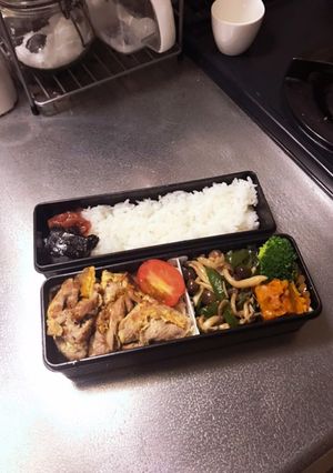とんぺい焼きのお弁当-レシピのメイン写真