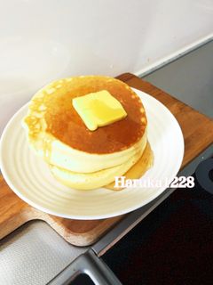 ふわもち米粉パンケーキ-レシピのメイン写真
