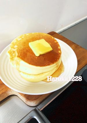 ふわもち米粉パンケーキ-レシピのメイン写真