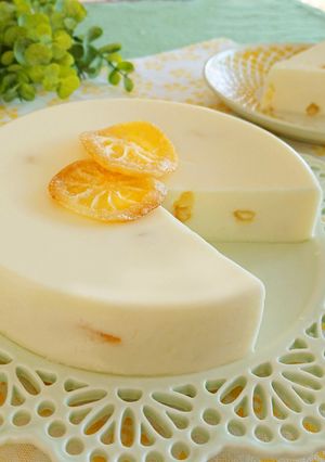 寒天屋さんのレモンクリームチーズ寒天-レシピのメイン写真