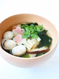 帆立の旨味【干し貝柱のお吸い物】-レシピのメイン写真