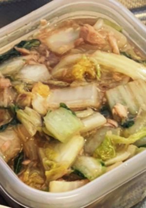 白菜ツナあんかけ-レシピのメイン写真