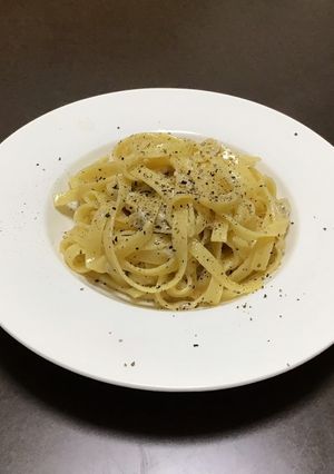 ローマ三大パスタ③カチョエペペ-レシピのメイン写真