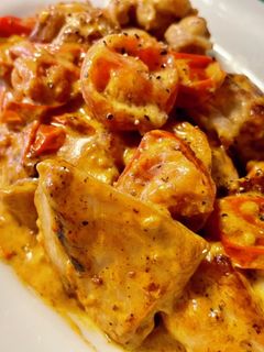 鶏肉とミニトマトの炒め物-レシピのメイン写真