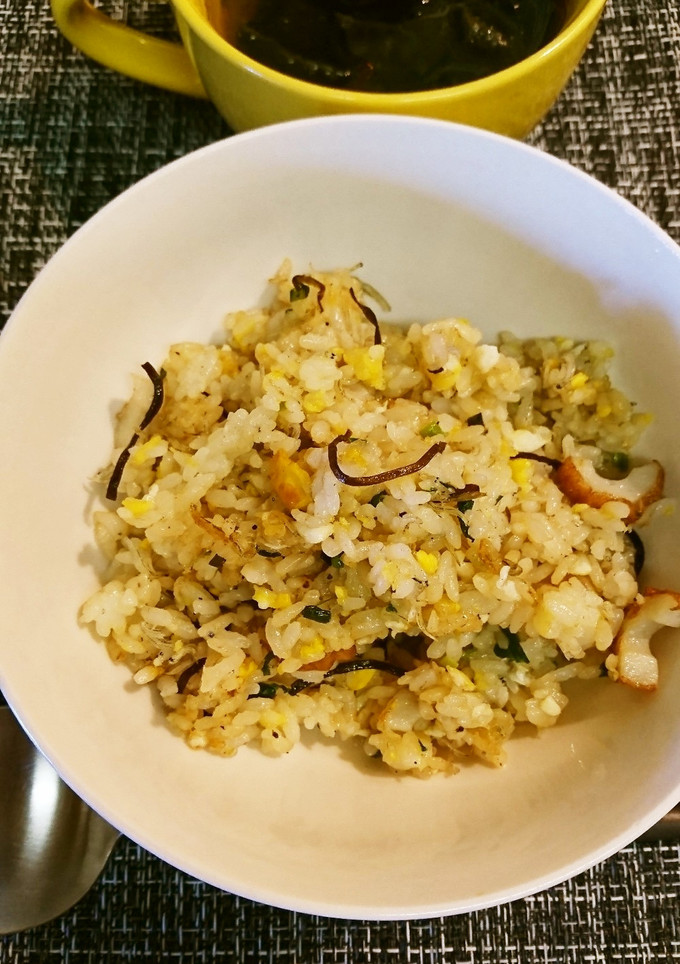 ちくわとしらすの焼き飯-レシピのメイン写真