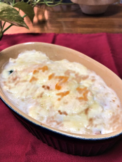 鶏肉とほうれん草のグラタンで鉄分取得★-レシピのメイン写真