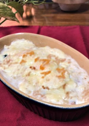 鶏肉とほうれん草のグラタンで鉄分取得★-レシピのメイン写真