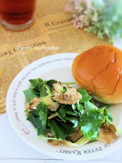 三つ葉とまいたけの香りサラダ-レシピのメイン写真