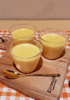 おいしいたまごの味がする濃厚プリン♪-レシピのメイン写真