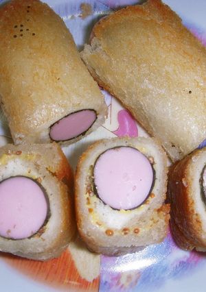 食パンで魚肉ソーセージロール-レシピのメイン写真