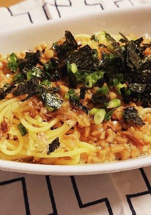 やみつき納豆パスタ-レシピのメイン写真