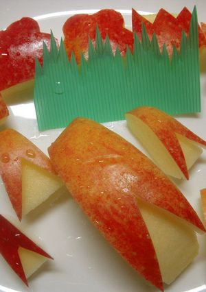 林檎の切り方-レシピのメイン写真