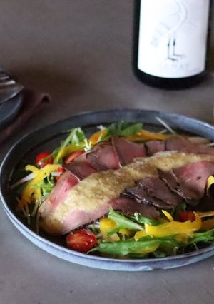 《別嬪さん》でローストビーフサラダ-レシピのメイン写真