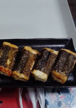 照り焼きチーズ入りのり巻き豆腐-レシピのメイン写真