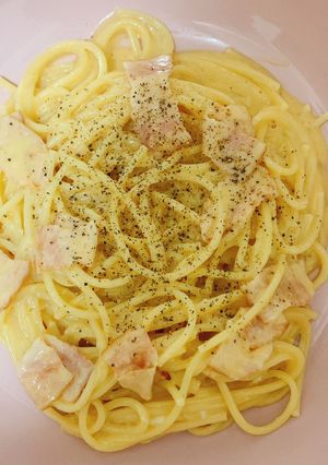 簡単！カルボナーラ-レシピのメイン写真
