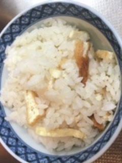 油揚げの炊き込みご飯-レシピのメイン写真