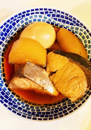 簡単につくれる♡黄金比率のぶり大根-レシピのメイン写真