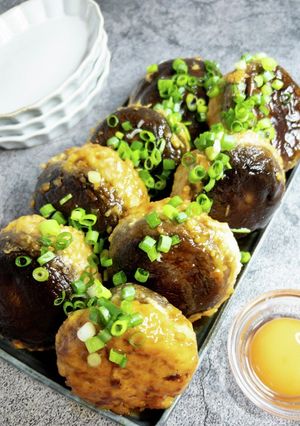 しいたけの鶏つくね-レシピのメイン写真