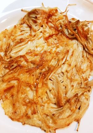 簡単おつまみ！えのきカリカリチーズ焼き-レシピのメイン写真
